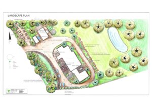 Clunes Garden Concept MK Gardens Ballarat landscape designer